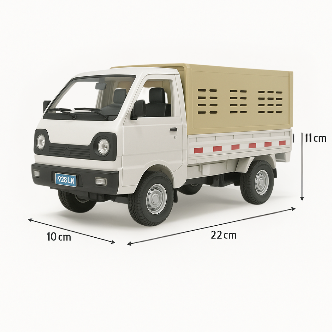 Camion Télécommandée 1:12 Cargo avec LED et Batterie Rechargeable