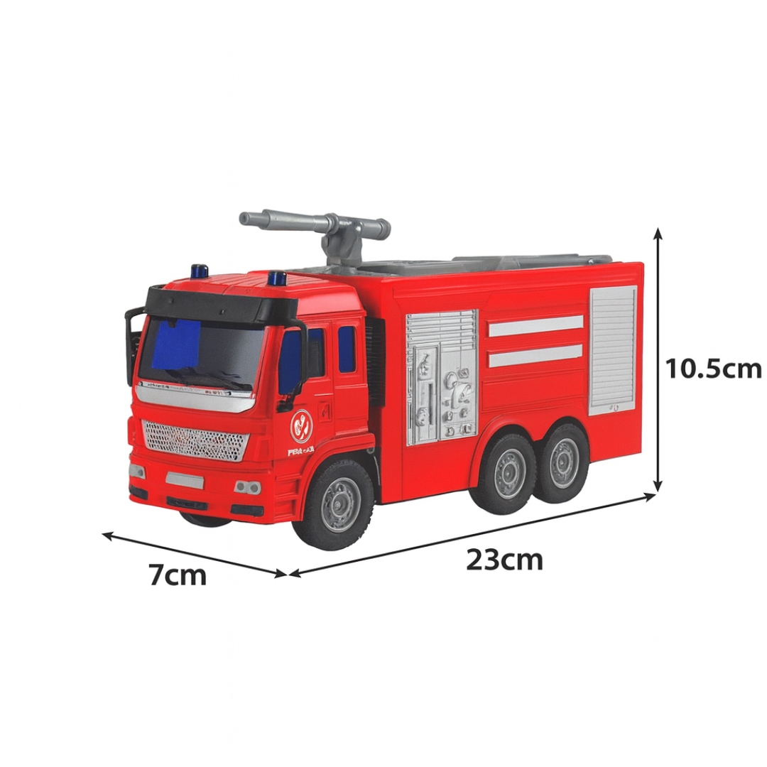 Camion de pompier télécommandé RC – Modèle d’ingénierie réaliste
