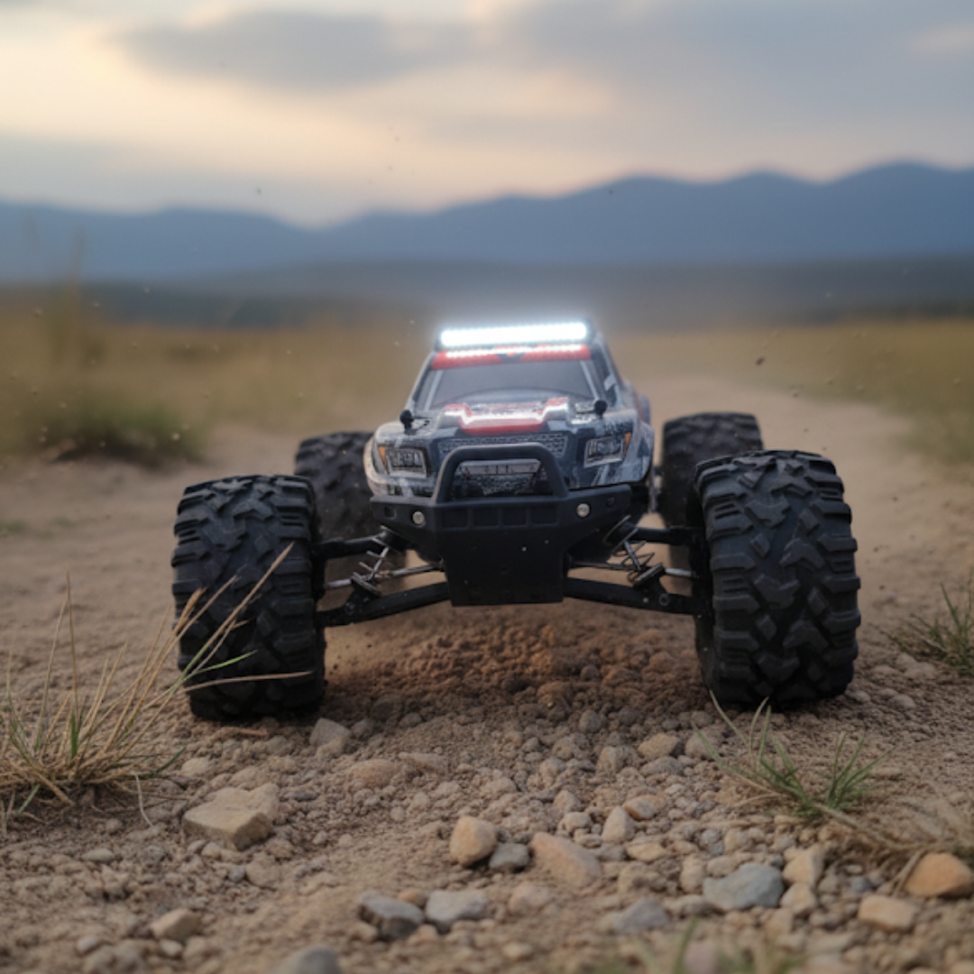 Voiture télécommandée tout-terrain 4x4 haute vitesse 33 km/h – Étanche, robuste et prête à l’action pour Enfants et Adultes