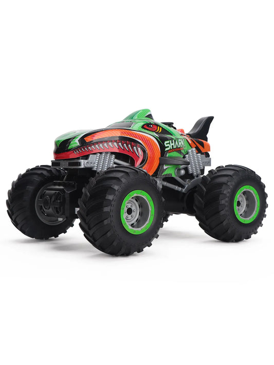 Monster Truck télécommandé Shark Verte 1:16 – RC Tout-Terrain 4x4 avec batterie rechargeable (Copie)