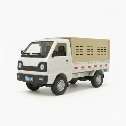 Camion Télécommandée 1:12 Cargo avec LED et Batterie Rechargeable