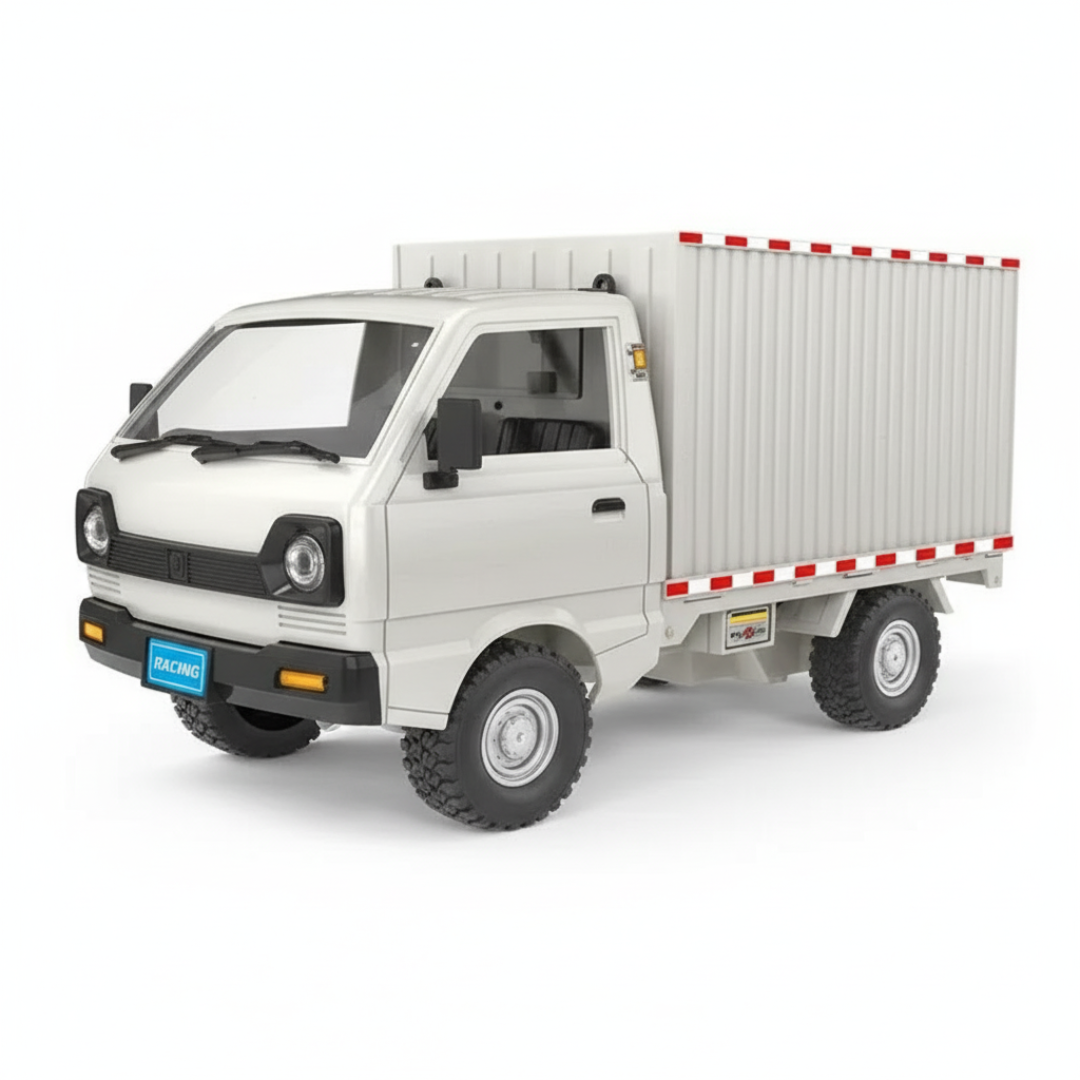 Camion Télécommandée 1:12 Semi-Remorque avec LED et Batterie Rechargeable