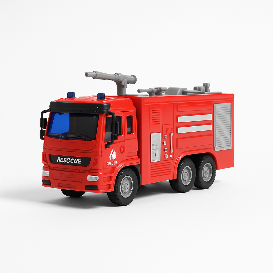 Camion de pompier télécommandé RC – Modèle d’ingénierie réaliste