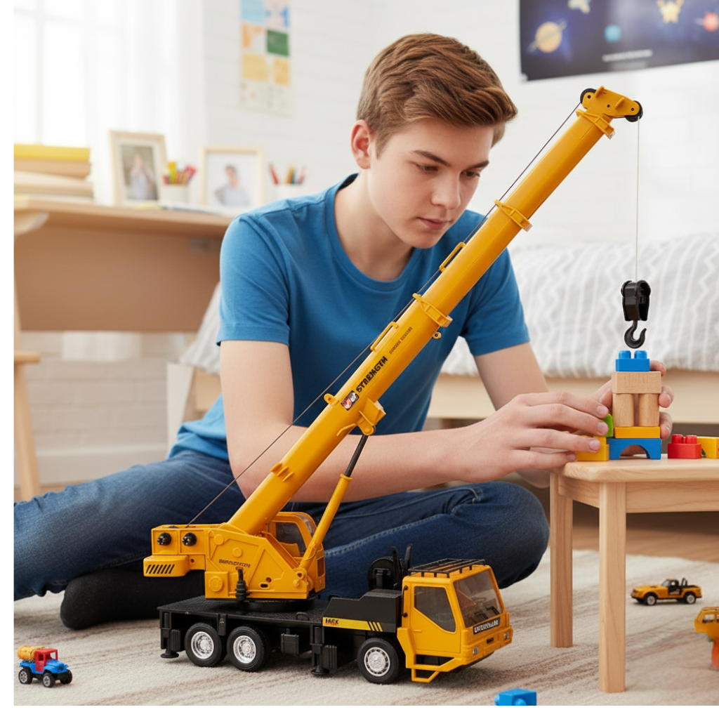 Grue Télécommandée – Camion de Chantier RC