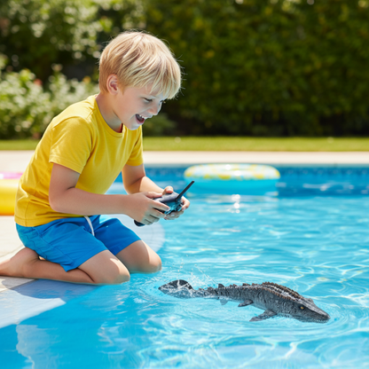 Dinosaure Télécommandé Mosasaurus – Jouet Aquatique RC 2.4GHz