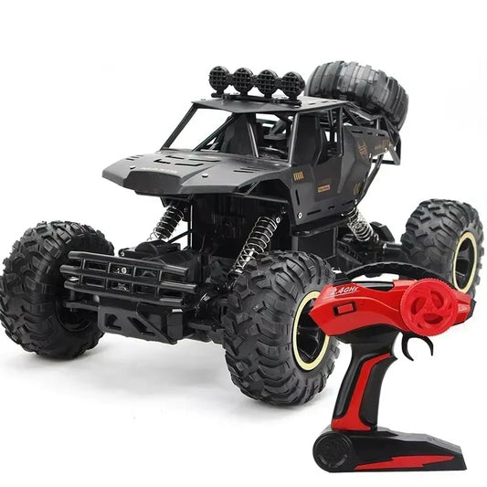 Monster Truck Télécommandé 1:12 – Voiture RC 4x4 Tout-Terrain 37 cm avec Suspension Antichoc