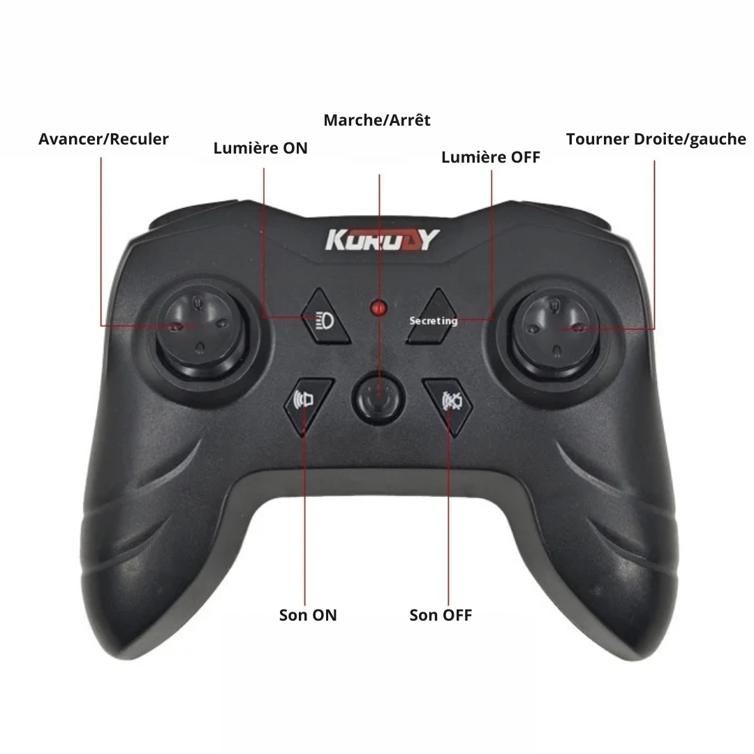 Moissonneuse-Batteuse Télécommandée 1:24 – RC JIKEFUN 6 Canaux avec Batterie Lithium