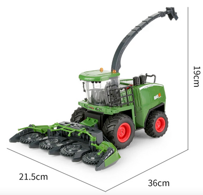 Moissonneuse-Batteuse Télécommandée 1:24 – RC JIKEFUN 6 Canaux avec Batterie Lithium