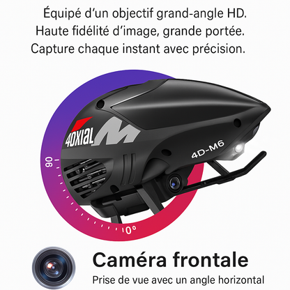 Hélicoptère Télécommandé avec Caméra 4K – Drone Télécommandé Léger pour Adultes et Enfants