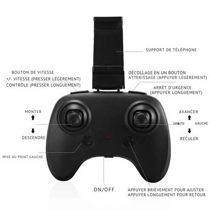 Hélicoptère Télécommandé 6CH avec Caméra 8K