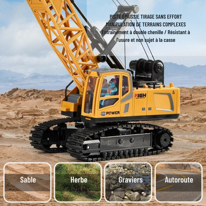 Grue Télécommandée RC 13 canaux avec Télécommande
