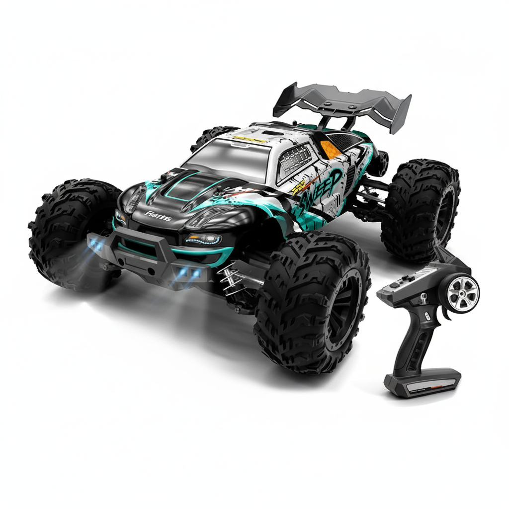 Monster Truck Télécommandé WLtoys 16101PRO – Brushless RC 1:16 70 km/h Tout-Terrain