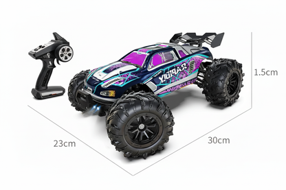 Monster Truck Télécommandé 4x4 Brushless 1/16 – RC Ultra Rapide Off-Road
