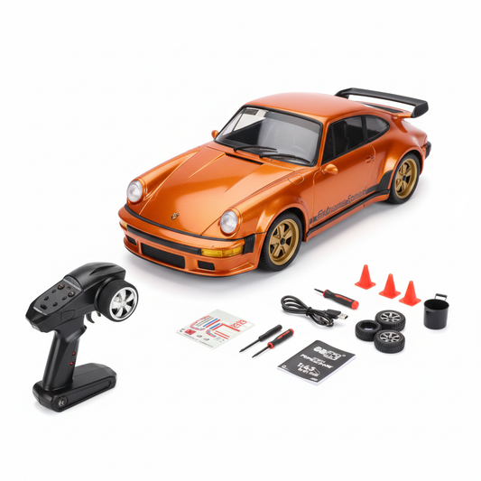 Voiture télécommandée Drift 1:43 – 18 km/h, Gyroscope, 4WD, Haute Vitesse RC