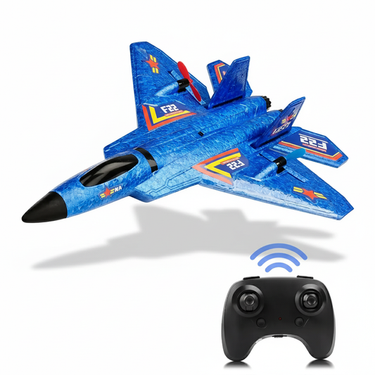 Avion Télécommandé RC en Mousse EPP avec LED | 2.4G 2CH | Vol Intérieur et Extérieur