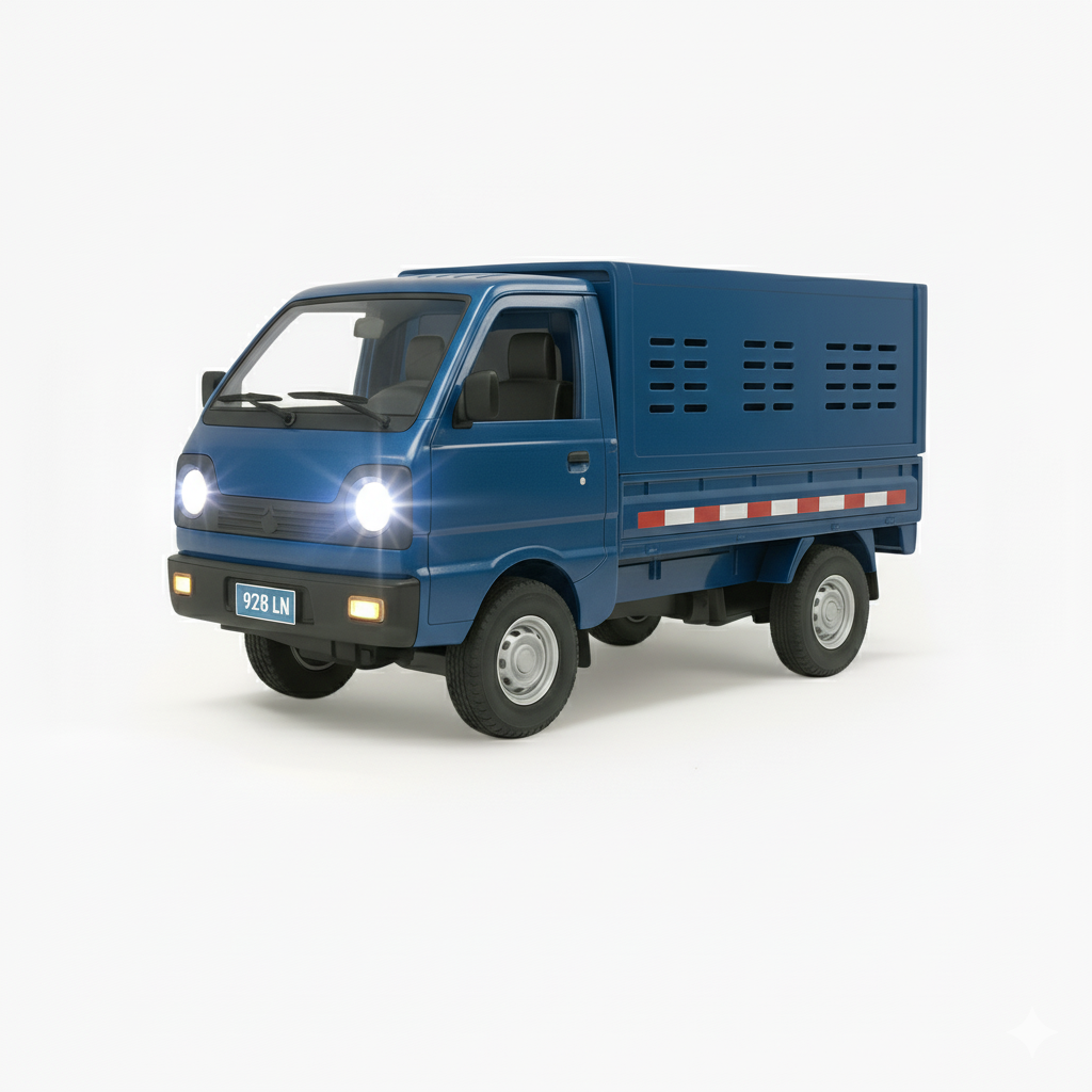 Camion Télécommandée 1:12 Cargo Bleu