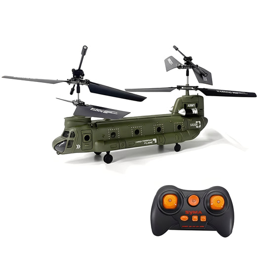 Hélicoptère Télécommandé de Combat – Double Hélice, Vol Intérieur, Facile à Piloter