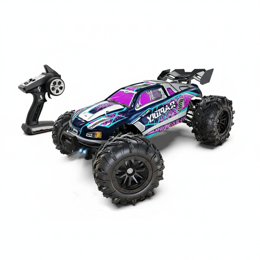 Monster Truck Télécommandé 4x4 Brushless 1/16 – RC Ultra Rapide Off-Road