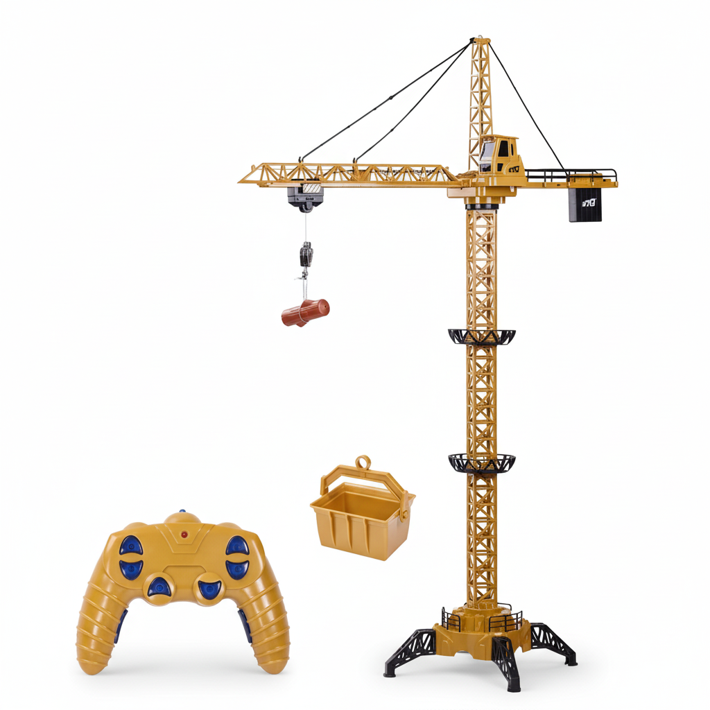 Grue télécommandée 128 cm avec rotation 680°