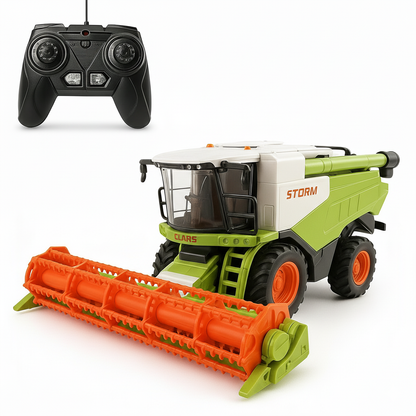 Tracteur Télécommandé RC Moissonneuse 1:24 – 8 Canaux & Batterie Rechargeable