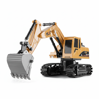 Pelleteuse Télécommandée RC 1/22 ZWN 6CH – Engin de Chantier avec Lumières et Sons