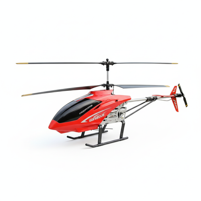 Hélicoptère Télécommandé Grande Taille 80 cm – RC Durable 3,5 Canaux avec Lumières LED, Jouet Drone Électrique pour Enfants et Adultes