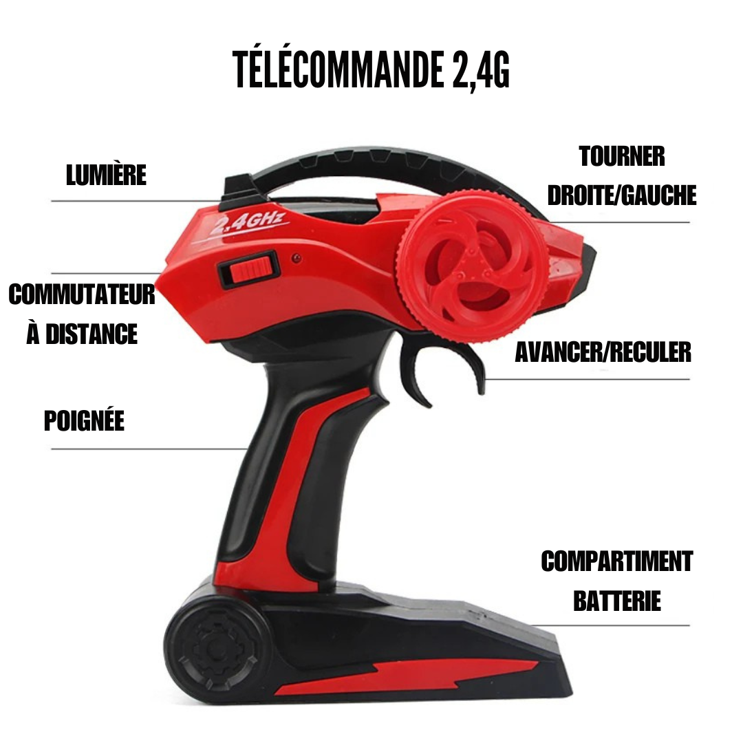 Monster Truck télécommandé 1:12 – Voiture RC tout-terrain haute vitesse 2.4GHz