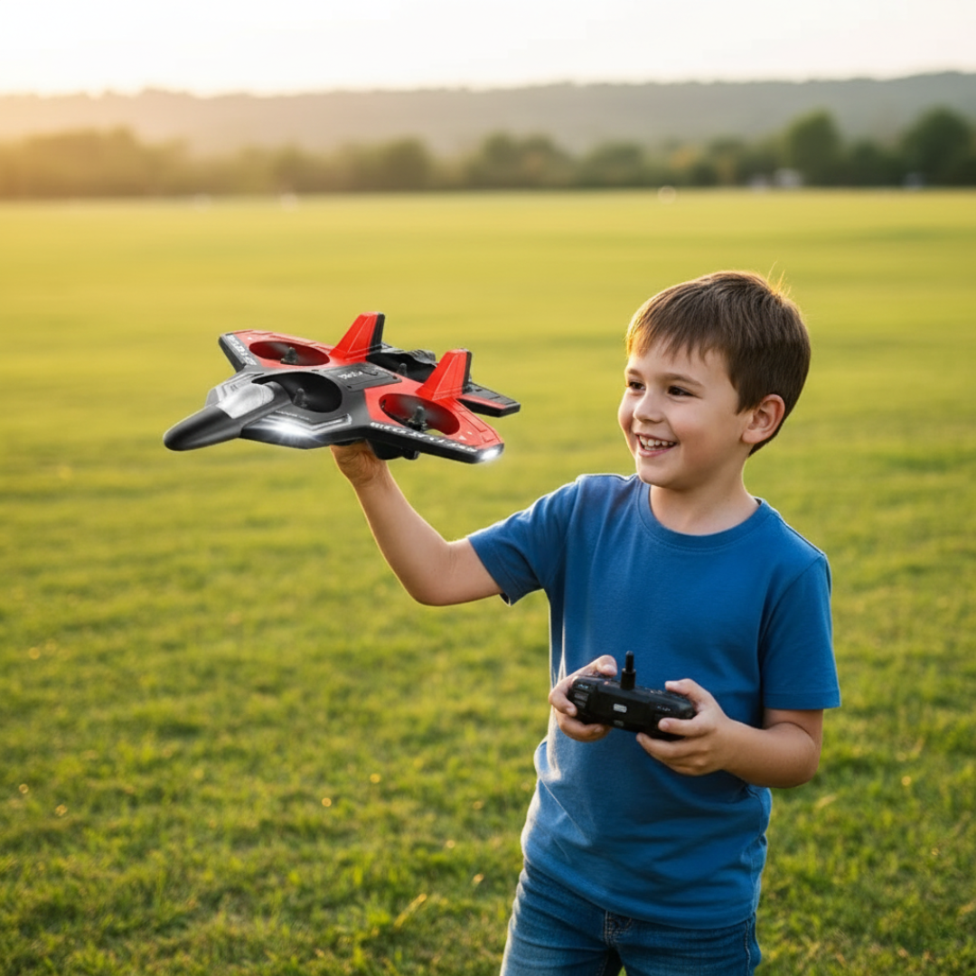 Avion Télécommandé YP3 RC – Cascadeur, Léger & Résistant – 2.4G avec LED