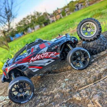 Voiture télécommandée tout-terrain 4x4 haute vitesse 33 km/h – Étanche, robuste et prête à l’action pour Enfants et Adultes