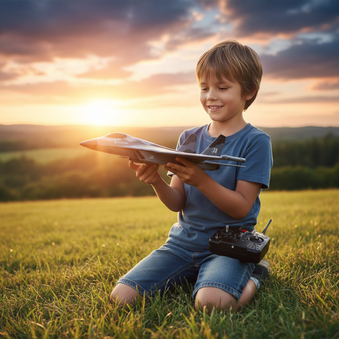 Avion Télécommandé G1 – Drone Planeur 3 Canaux pour Débutants & Pros