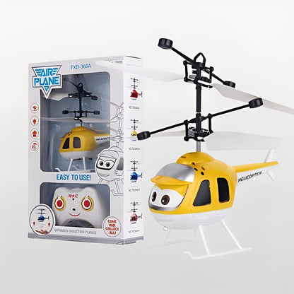 Hélicoptère Télécommandé à Induction – Vol Intuitif & Ultra Résistant pour Enfants
