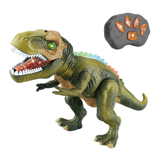 Dinosaure Télécommandé T-Rex avec Lumières et Sons – Jouet RC Réaliste Enfants