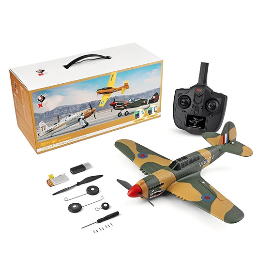 Avion Télécommandé XK P40 Fighter 4CH – 6G/3D Cascade RC