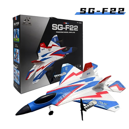 Avion Télécommandé SG-F22 4K – Jet RC 3D Cascadeur Électrique pour Enfants & Adultes