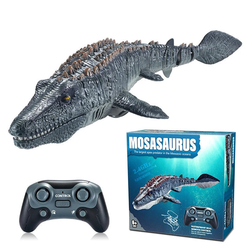 Dinosaure Télécommandé Mosasaurus – Jouet Aquatique RC 2.4GHz
